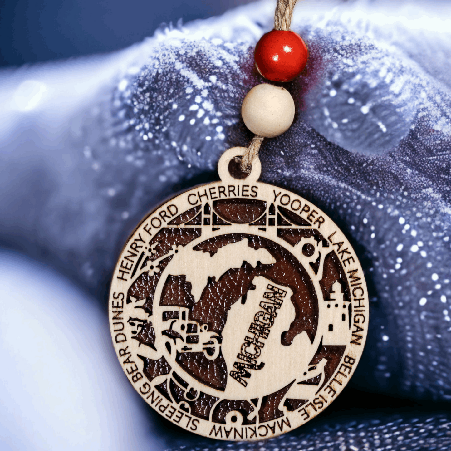 The Mitten Holiday Ornament