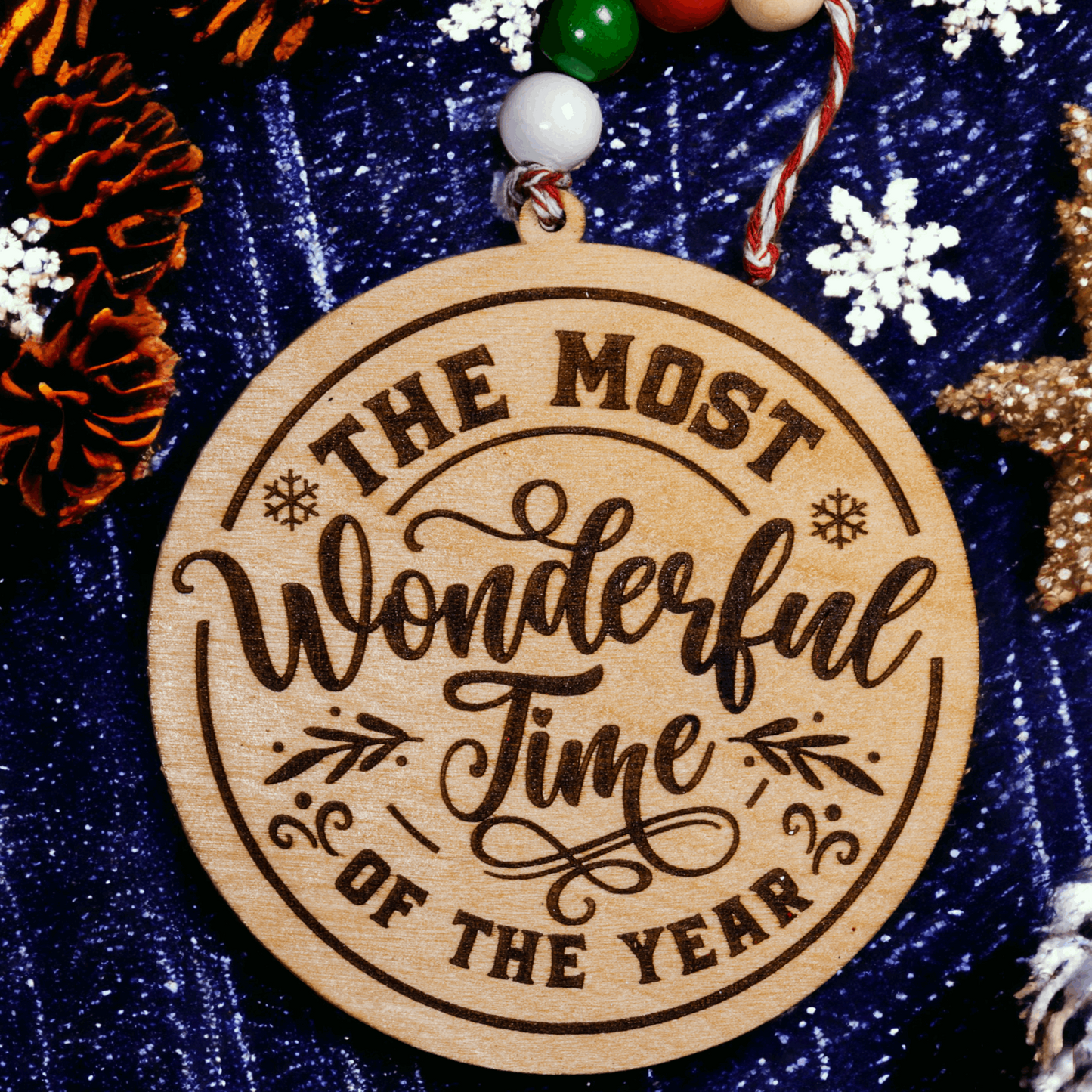 Supersized Slogans Holiday Ornament