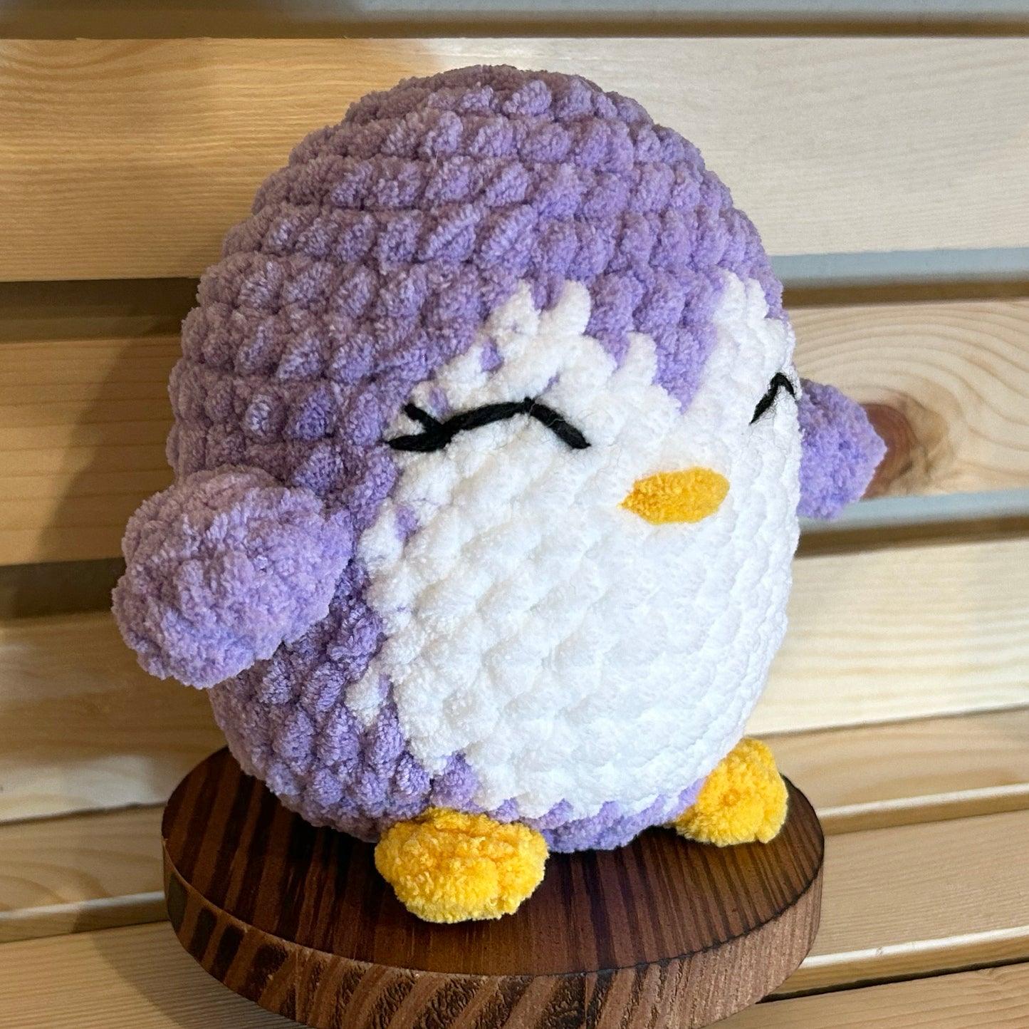 Penguin - Med - Purple