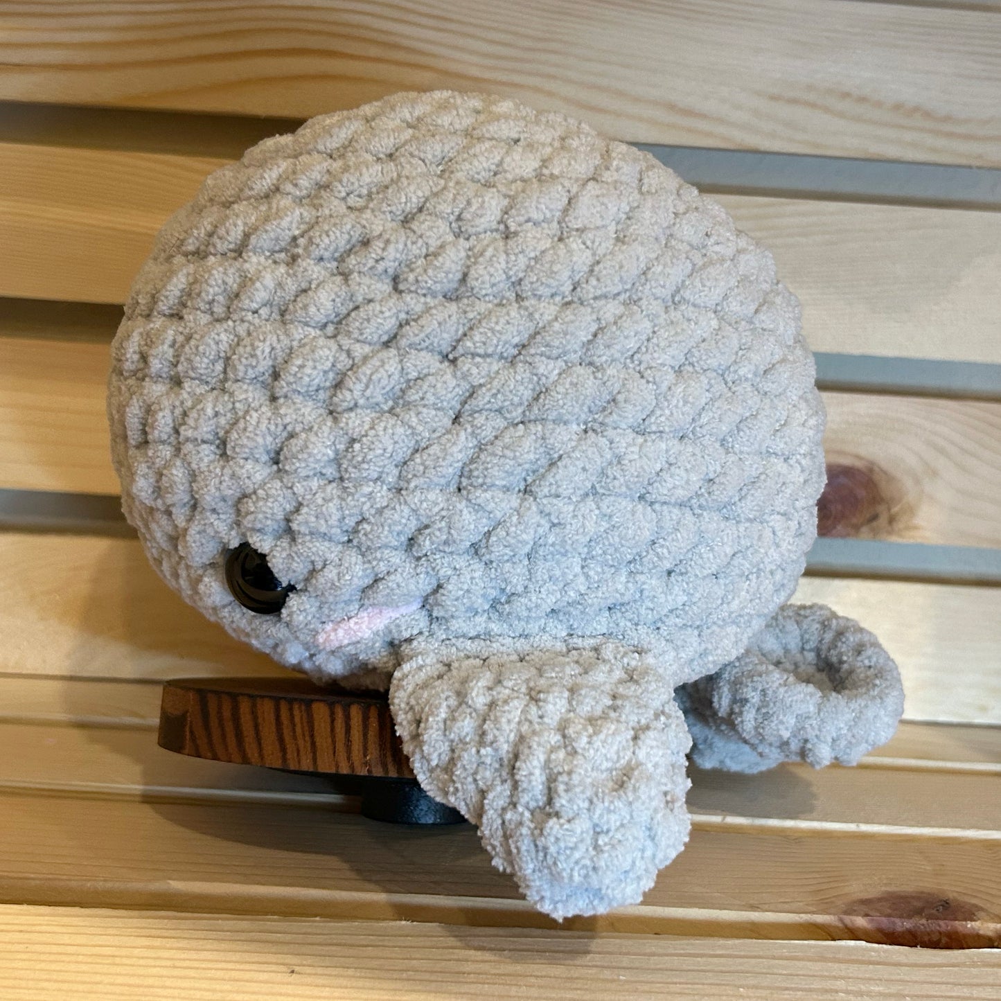 Whale - LARGE - Gray
