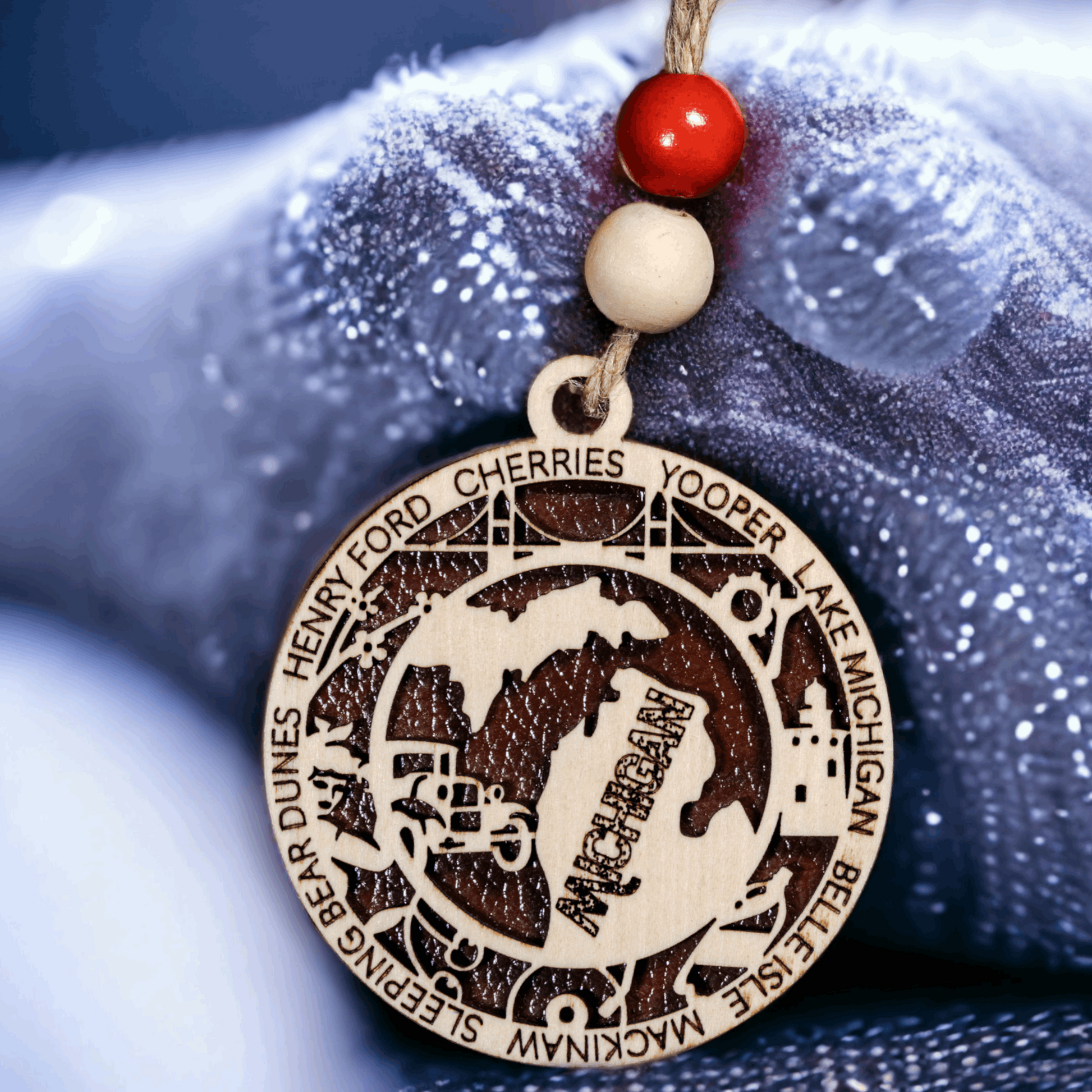 The Mitten Holiday Ornament