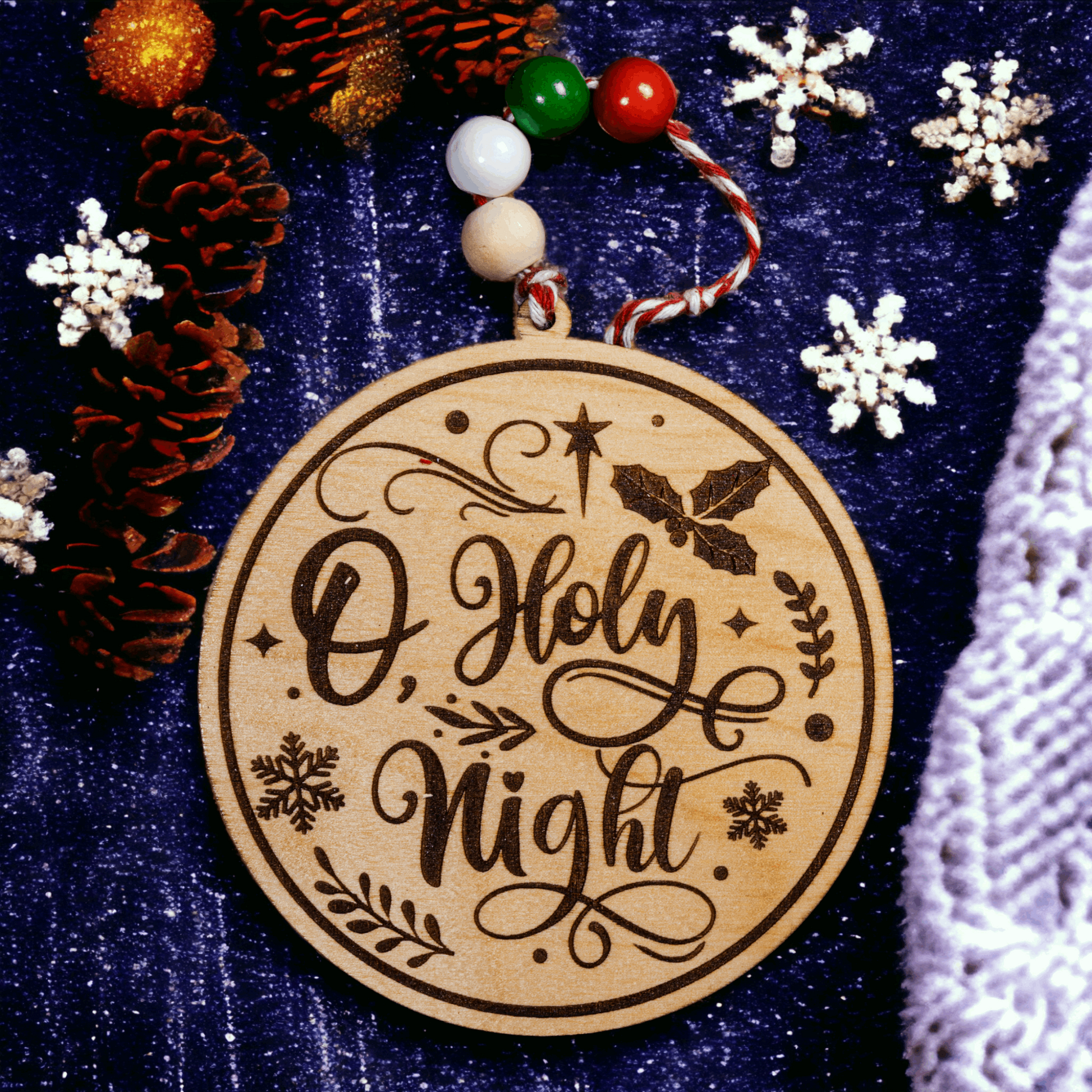 Supersized Slogans Holiday Ornament