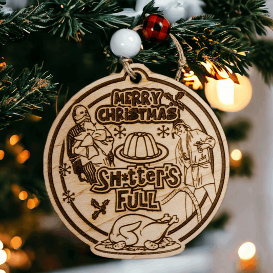 Sh*tter's Full Holiday Ornament