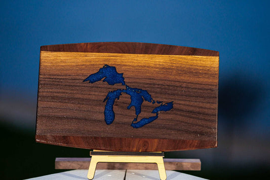 Great Lakes Two-Tone Serving & Cutting Board