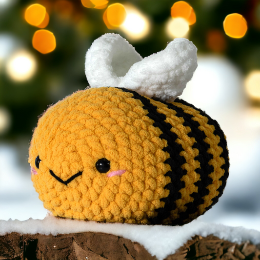 * Bee Plushie - MEDIUM - Multiple Options