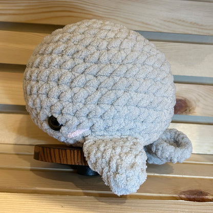 Whale - LARGE - Gray